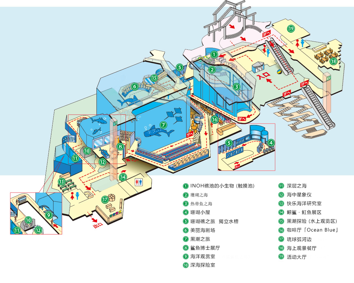 水族馆地图